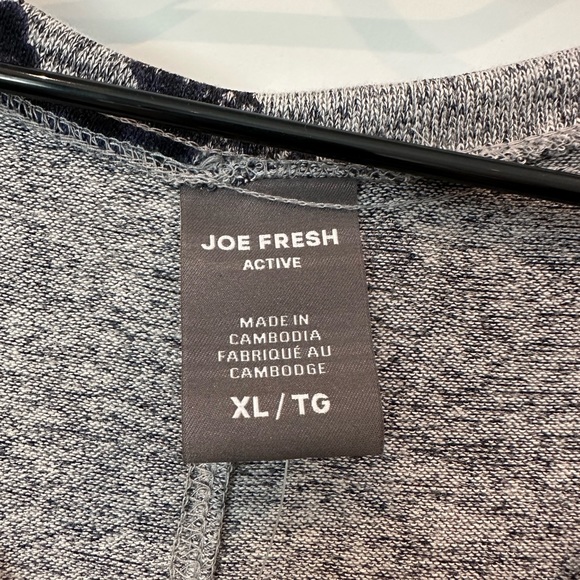 Joe Fresh Grey & Navy Knit Dress - Picture 3 of 5